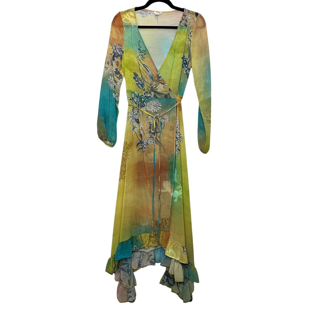Kimchi Blue Amy Duster Jacket Wrap Dress Fairy Boho Festival Size Small NWOT - Picture 3 of 7